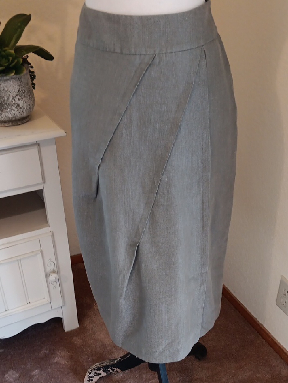 Sonja Marohn Cotton Blend Skirt.Designer. Unique.